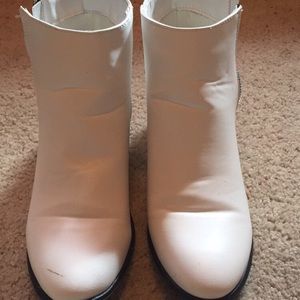 White booties